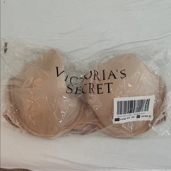 Victoria's Secret Lightly Lined Smooth Full-Coverage Bra - Nude - Picture 2 of 2